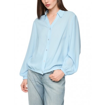 Marccain Sports - BS 5111 W70 - Licht blauwe elegante blouse 